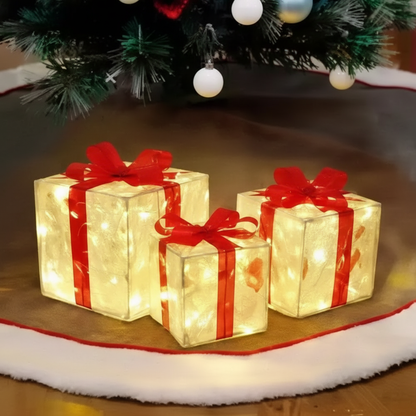 Boîte LED Scintillante – Décoration de Noël