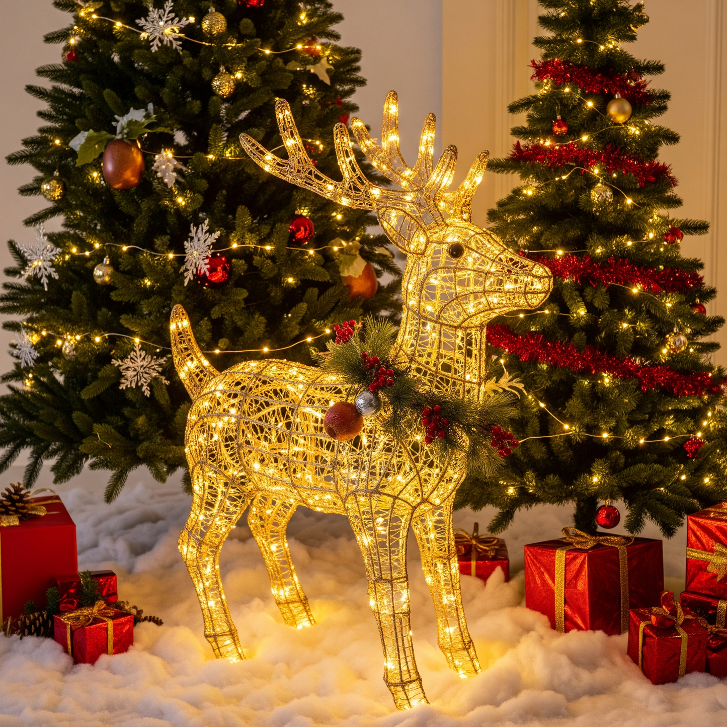 Renne Lumineux – Décoration de Noël