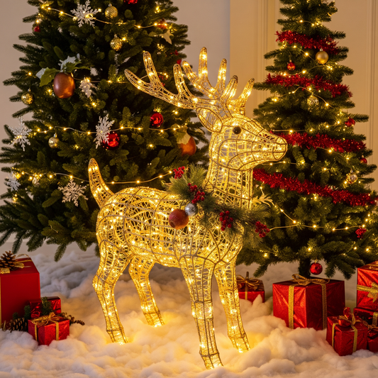 Renne Lumineux – Décoration de Noël